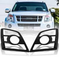 Isuzu KB HeadLight Covers (Black) 2007_2010